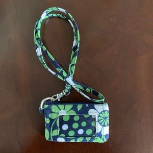 Vera Bradley “Lucky You” Card ID Case and Lanyard